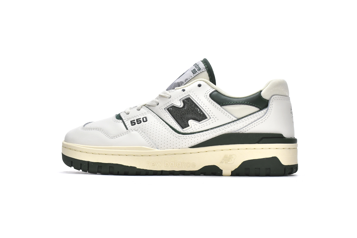 Replica New Balance Shoe BB550ALD Aim Leon Dore x New Balance 550 Evergreen