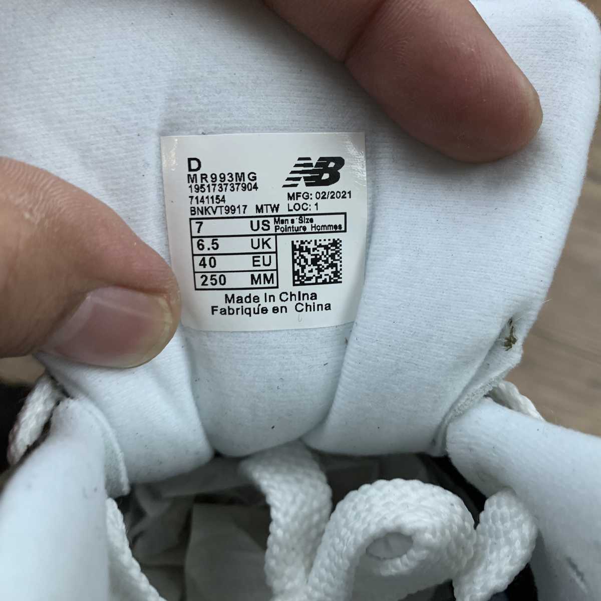 Replica New Balance Shoe New Balance NB993 MR993MG  36 -45