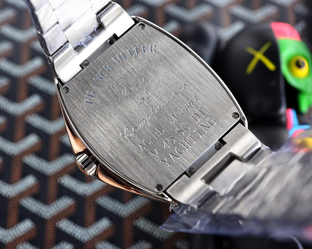 Replica Franck Muller 904l Stainless Steel Automatic Machine Watch 44MM