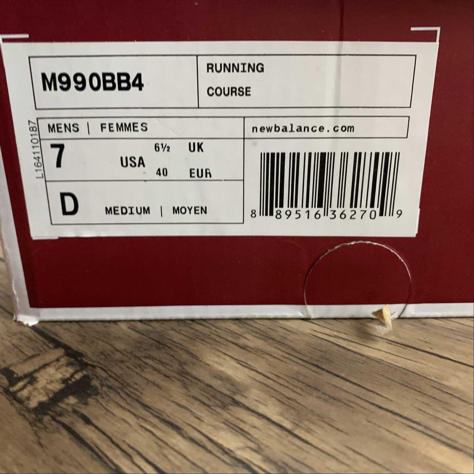 Replica New Balance Shoe New Balance M990BB4  36 37 37.5 38 38.5 39.5 40 40.5 41.5 42 4B9902.5 4…