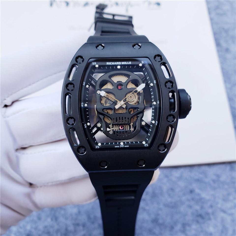 Replica Richard Mille Ceramic shell Automatic Machine Watch 42MM