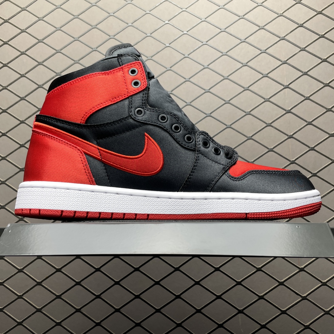 Replica Air Jordan Shoe Air Jordan 1 High OG Satin Bred FD4810-061 Size 36-45