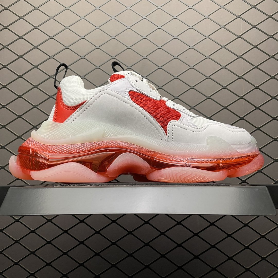 Replica Balenciaga Shoe Balenciaga Triple S Clear Solo Sneaker 544351 Size 35-45