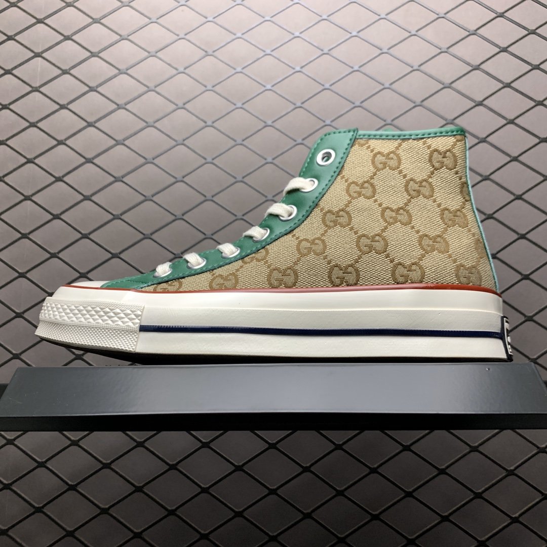 Replica Converse Shoe Converse Chuck 1970S Gucci Green Size 35-44