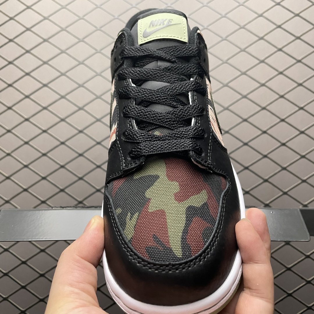 Replica Nike Dunk SB Shoe Nike Dunk Low Black Multi CamoDH0957-00136-46_01410