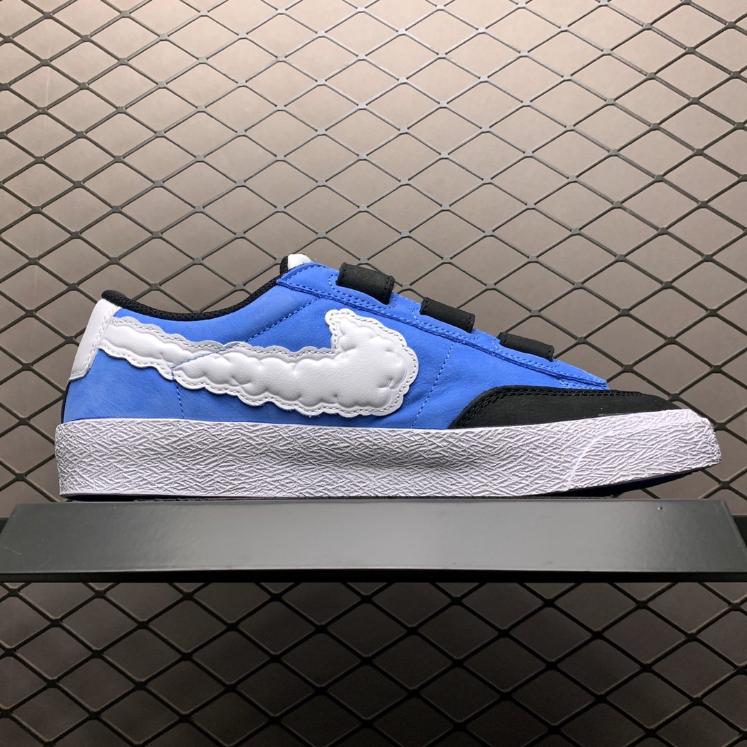 Replica Nike Shoe Kevin Bradley x Nike SB Blazer Low Heaven CT4594-400 Size 36-45