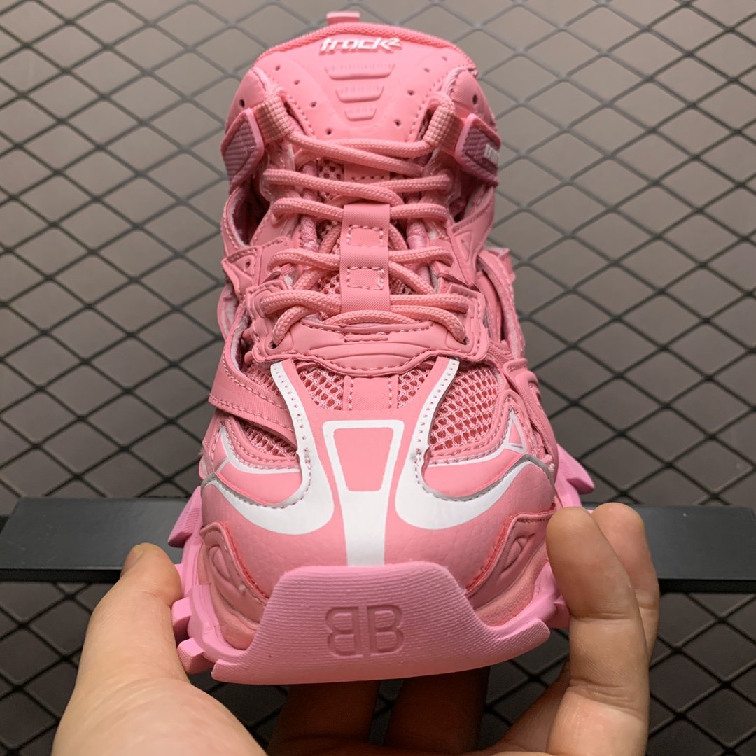 Replica Balenciaga Shoe Balenciaga Track 4.0 PINK2 35-45