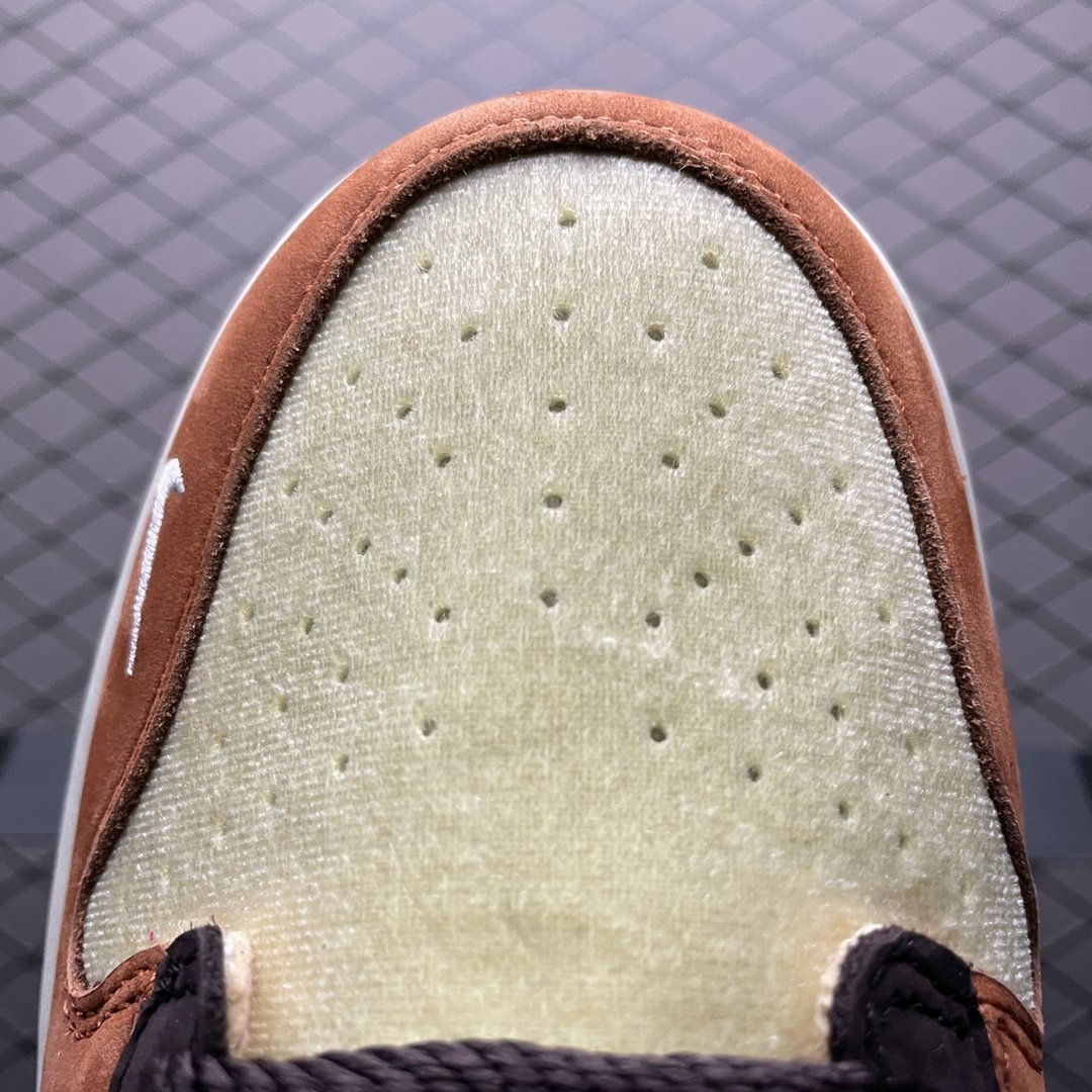 Replica Nike Dunk SB Shoe Social Status x Nike Dunk Mid Chocolate MilkDJ1173-700 SIZE 36-4