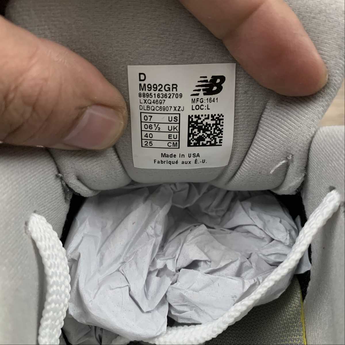 Replica New Balance Shoe New Balance NB992  M992GR  36-45