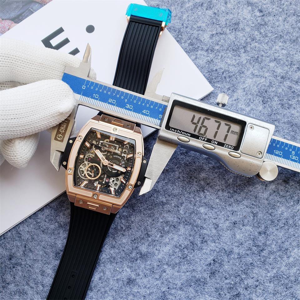 Replica Hublot 904l Stainless Steel Automatic Mechanical Watch 46MM