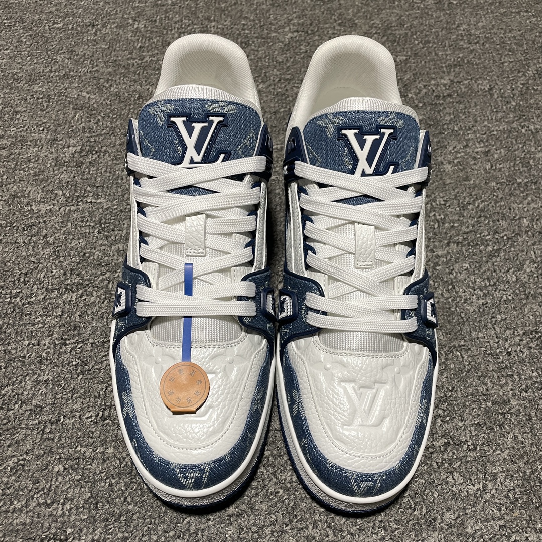 Replica Louis Vuitton Shoe Louis Vuitton LV Trainer Size 38-46H