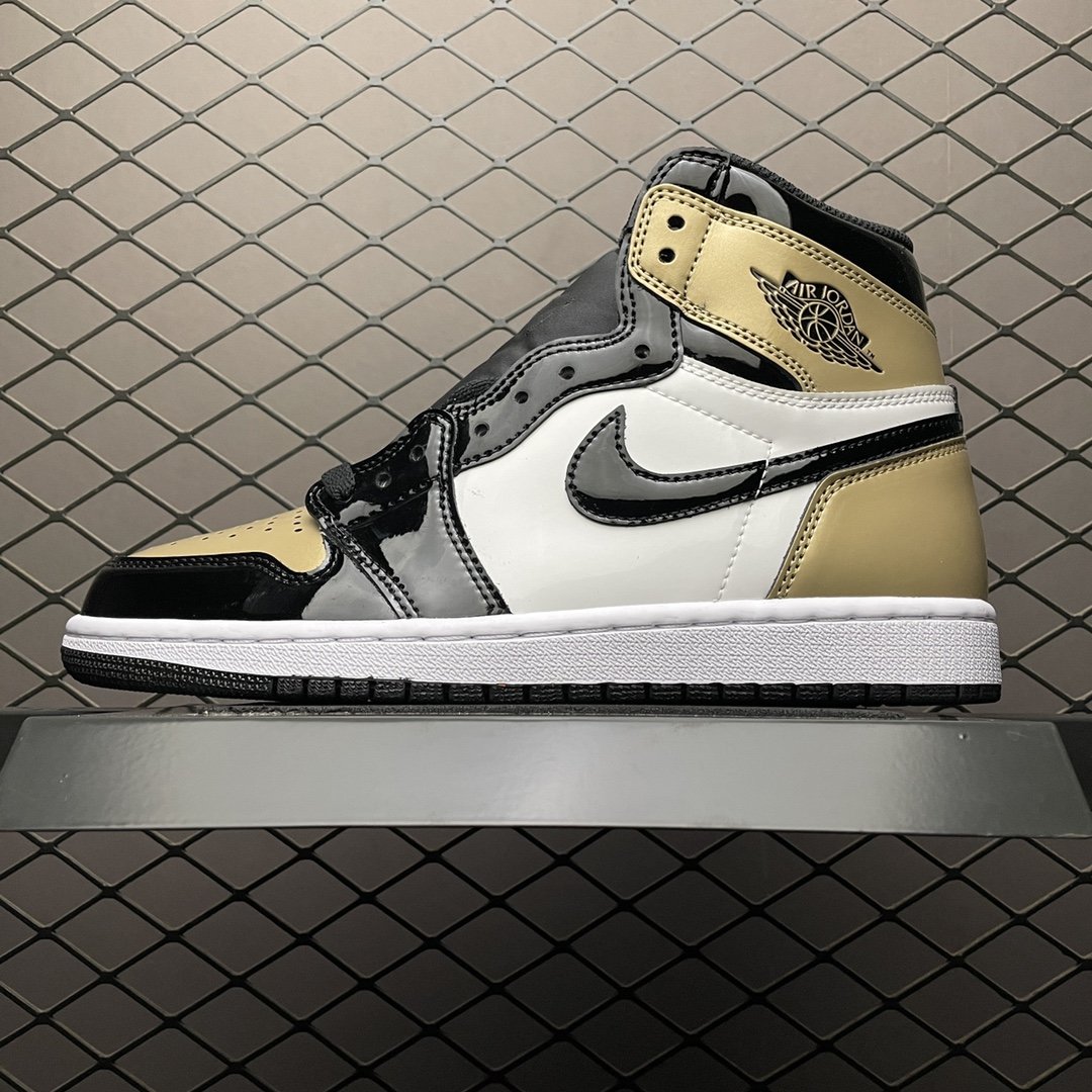 Replica Air Jordan Shoe Air Jordan 1 Retro High NRG Patent Cold Toe AJ1 861428-007 Size 40-47