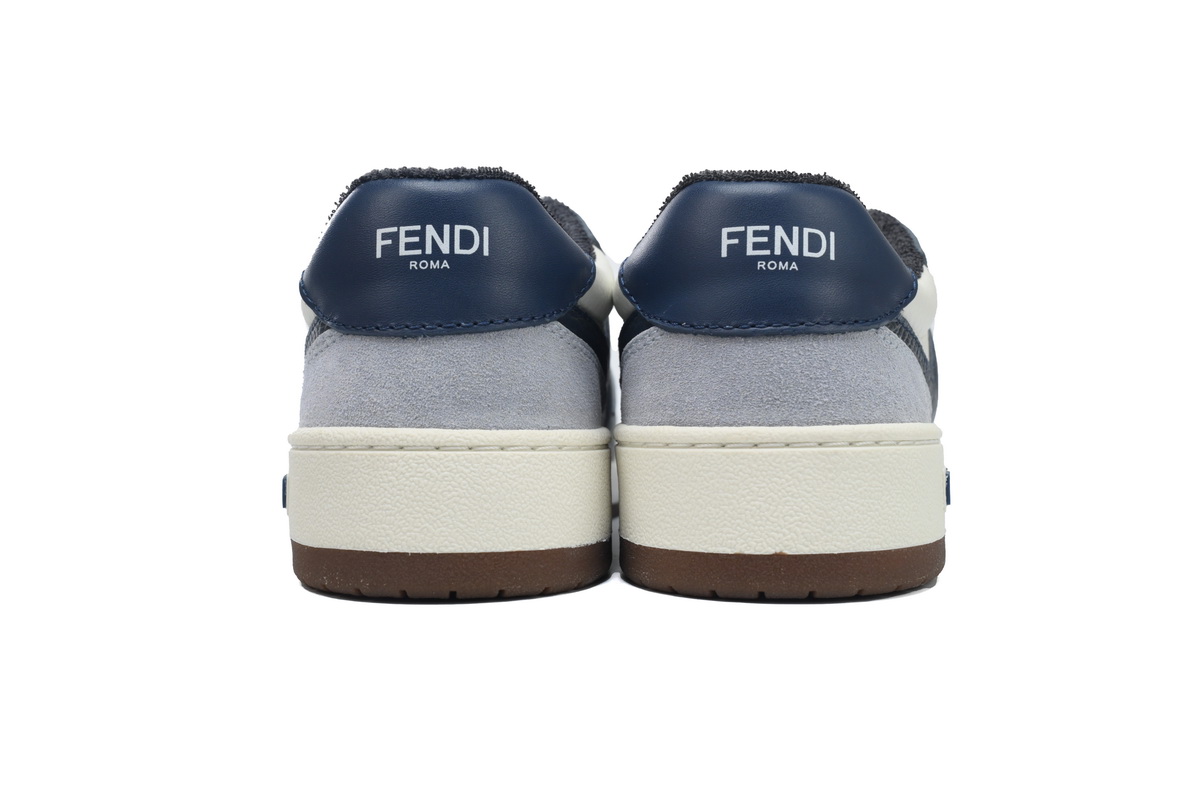 Replica Fendi Shoe Fendi Match Blue and White