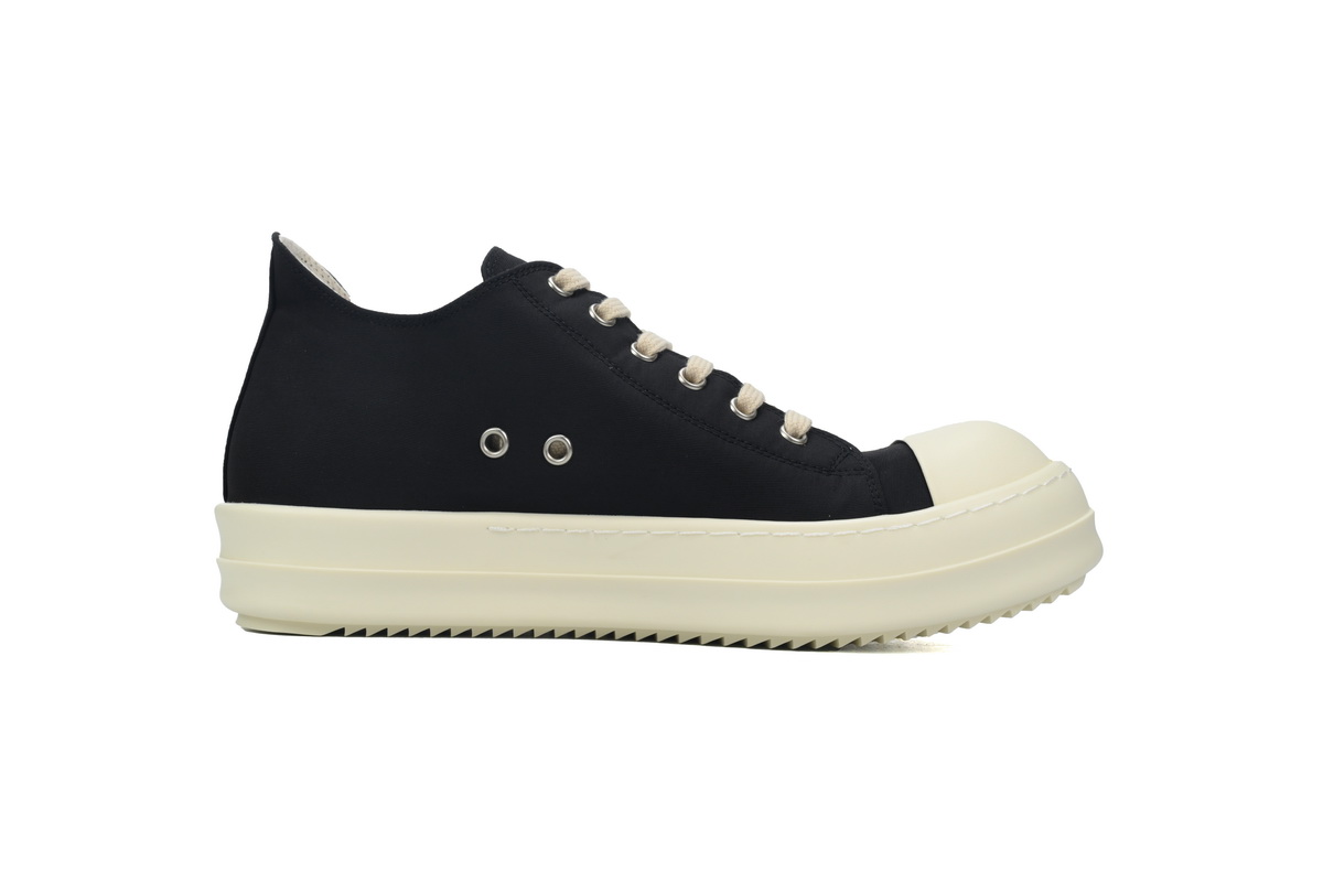 Replica Rick Owens Shoe Rick Owens Lido DRKSHDW Low ‘Black Milk’