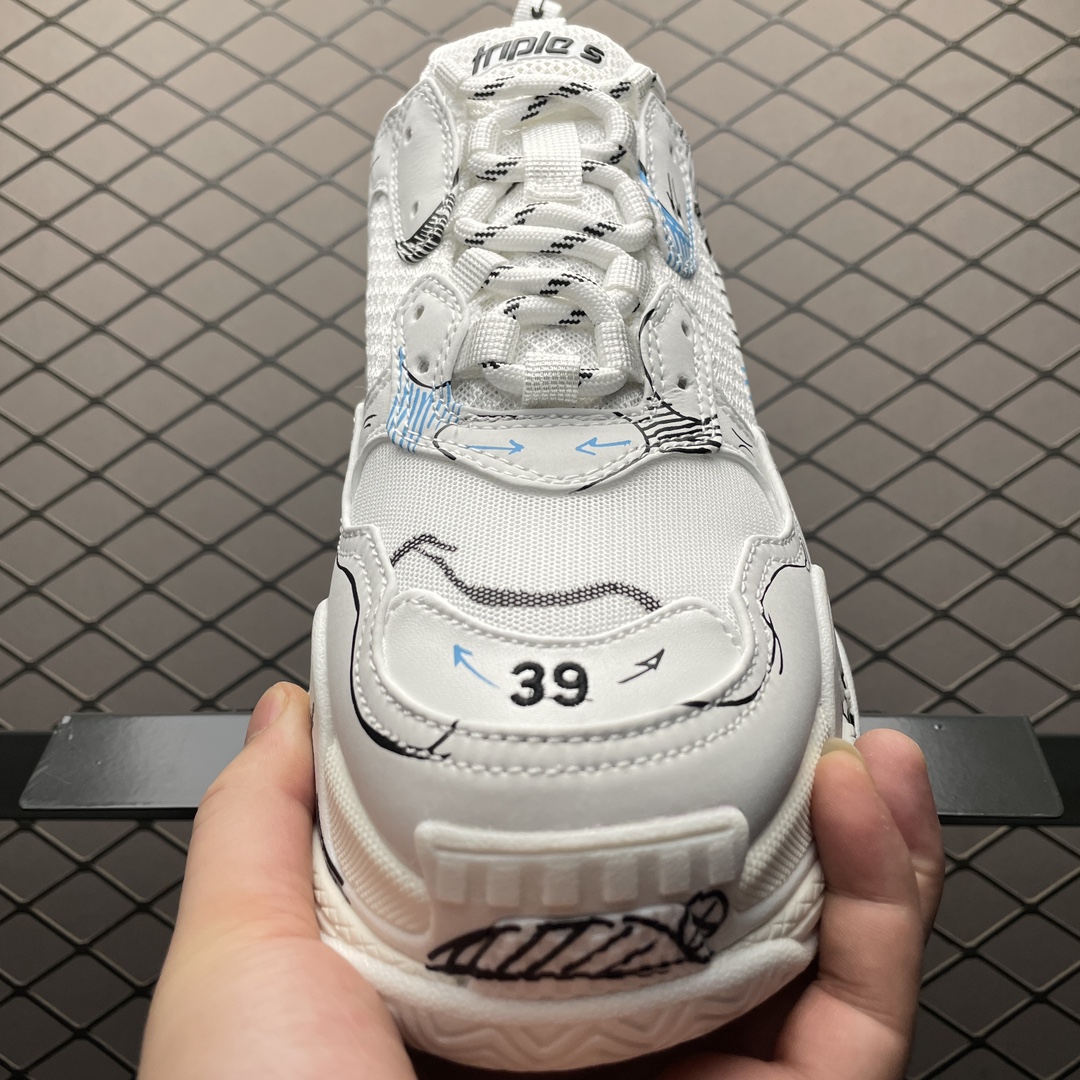 Replica Balenciaga Shoe Balenciaga Triple S Sneaker size 35-46