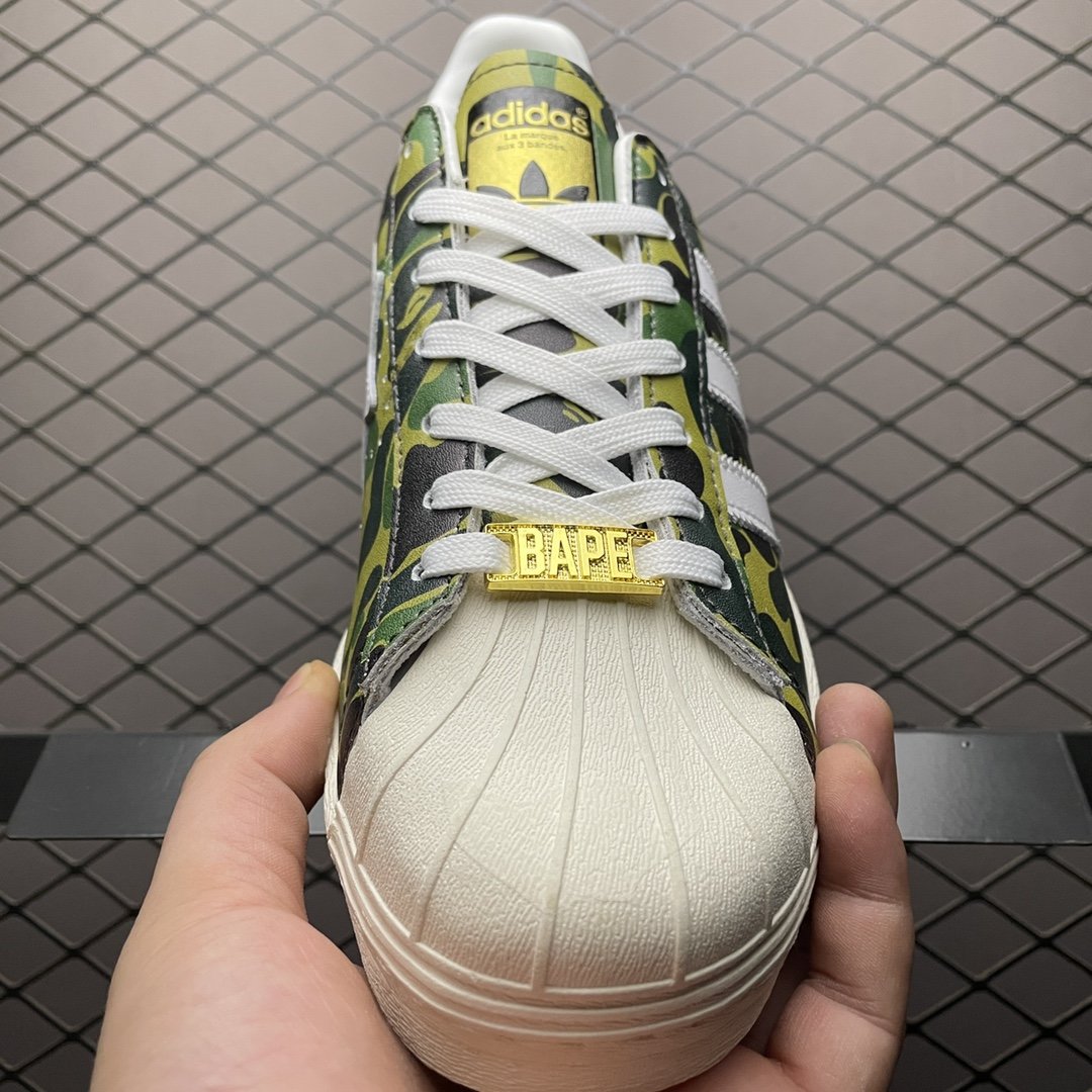 Replica Bape Shoe Bape x Adidas Superstar GZ8981 SIZE 35-45