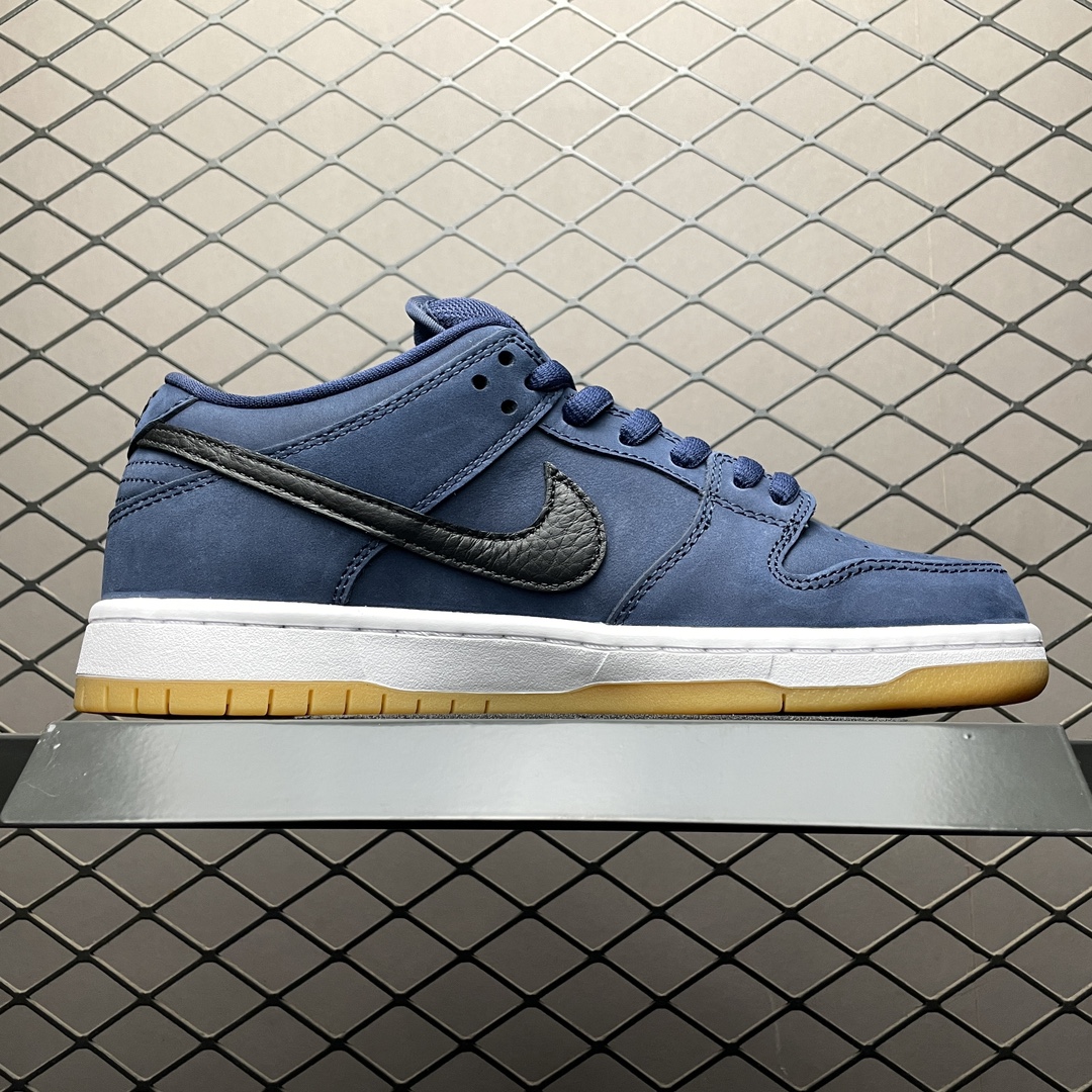 Replica Nike Dunk SB Shoe Nike SB Dunk LowNavy Gum CW7463-401 size 40-47.5