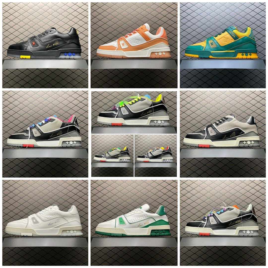 Replica Louis Vuitton Shoe Louis Vuitton 2021ss LV Trainer Size 38-45 095008