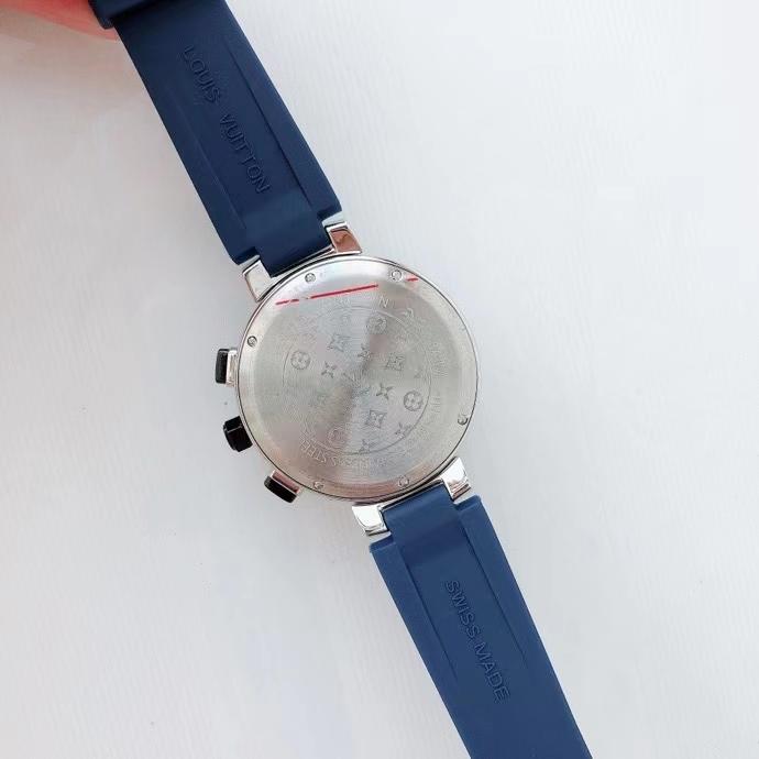 Replica LOUIS VUITTON LV 904l Stainless Steel Quartz Watch 42MM