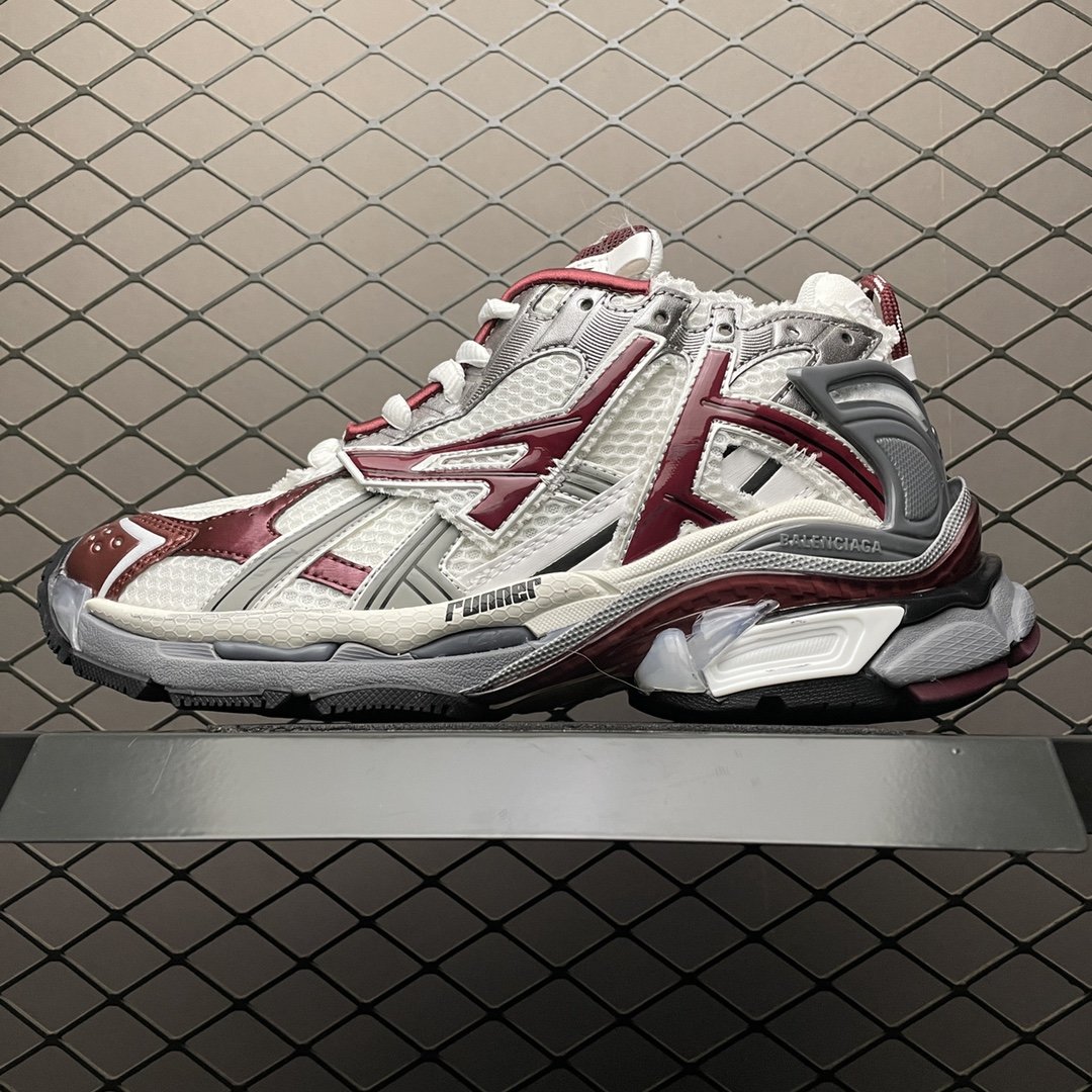 Replica Balenciaga Shoe Balenciaga Runner X-Pander 7.0 GRAY RED SIZE 35-46_01177