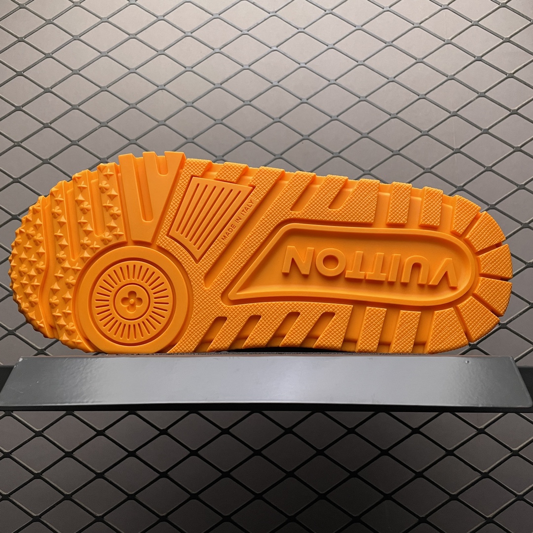 Replica Louis Vuitton Shoe Louis Vuitton LV Trainer Maxi 4-5cm SIZE 35-45 Orange