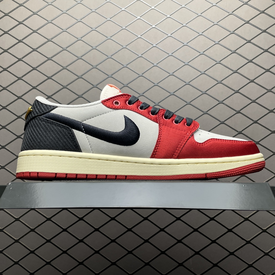 Replica Air Jordan Shoe Trophy Room x Air Jordan 1 Low OG AJ1 FN0432-100 Size 36-47.5