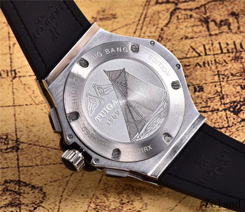 Replica Hublot 904l Stainless Steel Quartzl Watch 42MM