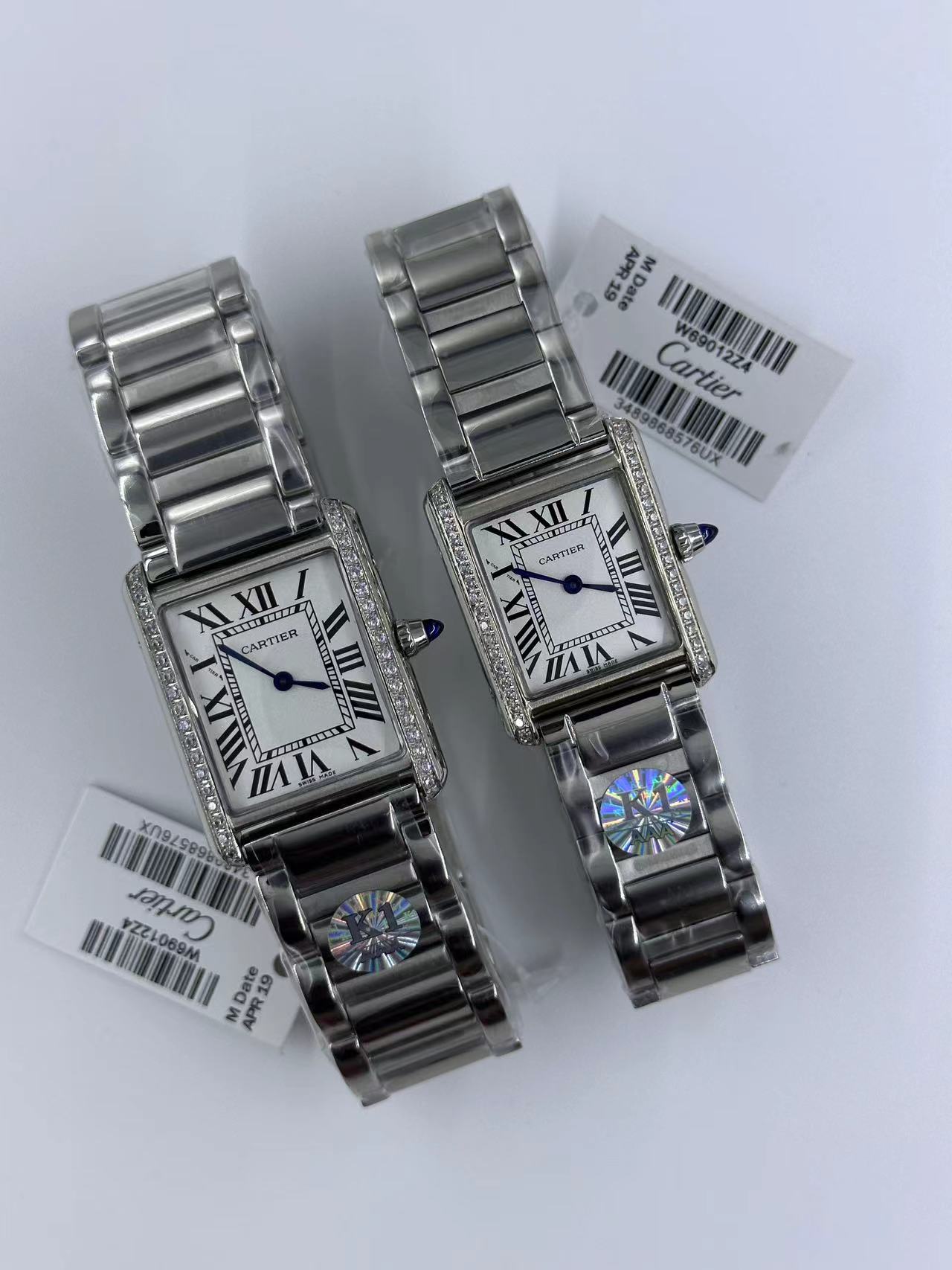 Replica Cartier Tank 904l Stainless Steel Quartz Watch 27mm×35mm 25mm×31mm