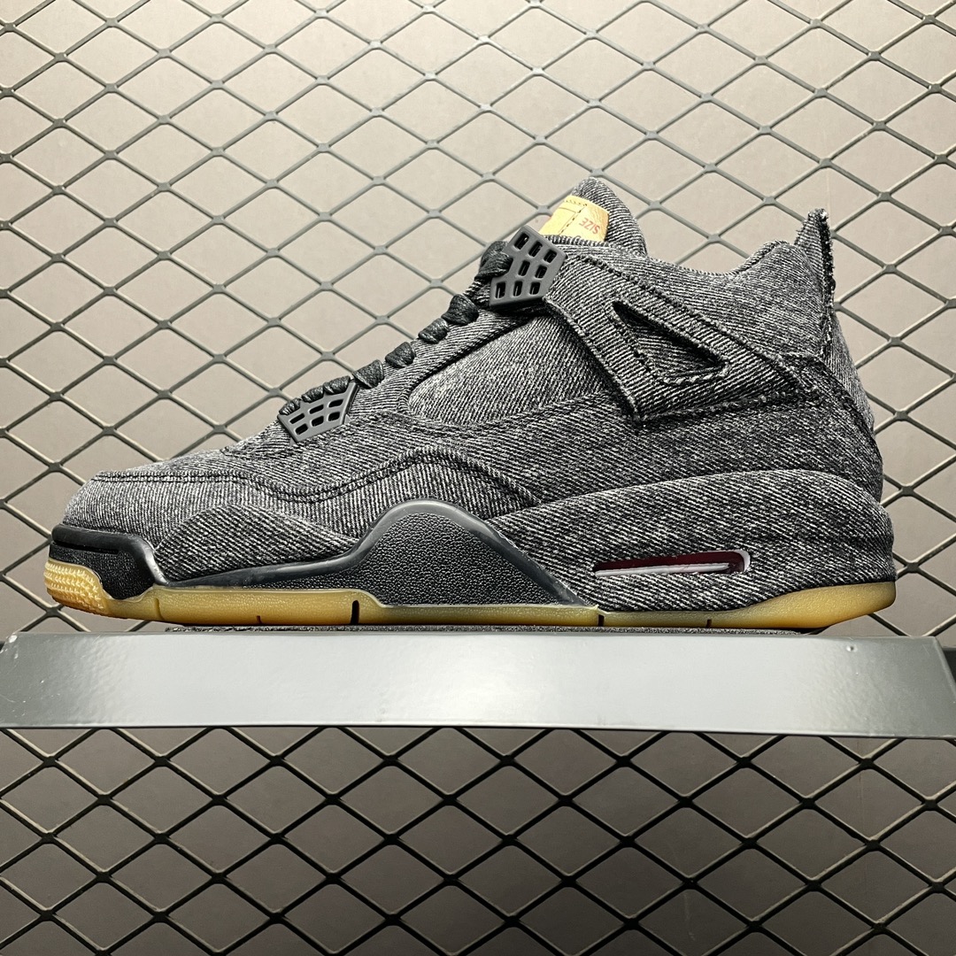 Replica Air Jordan Shoe Air Jordan 4 Levis AJ4 AO2571-001 Size 40-46