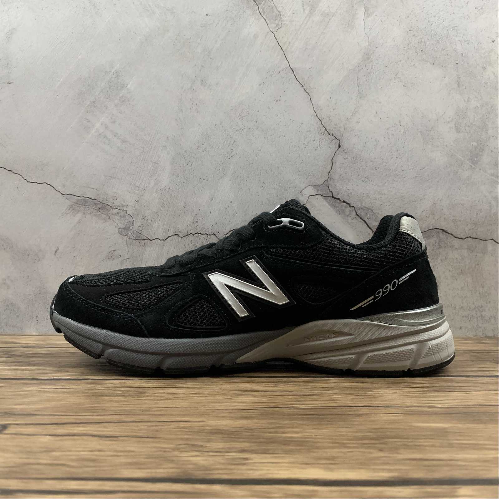 Replica New Balance Shoe New Balance NB990 M990BK4  36 37 37.5 38 38.5 39.5 40 40.5 41.5 42 4…