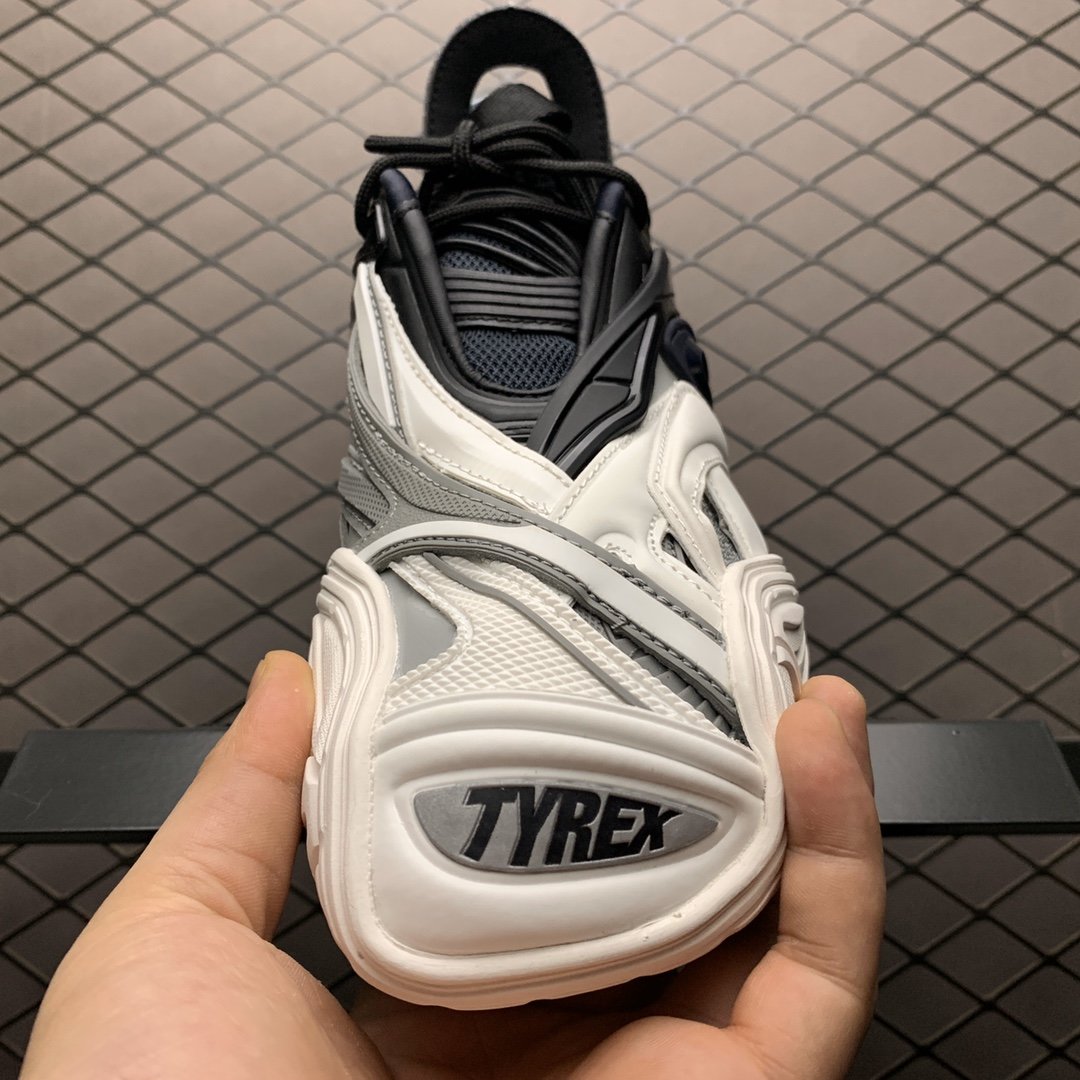 Replica Balenciaga Shoe Balenciaga Tyres 5.0 White Black Size 36-46