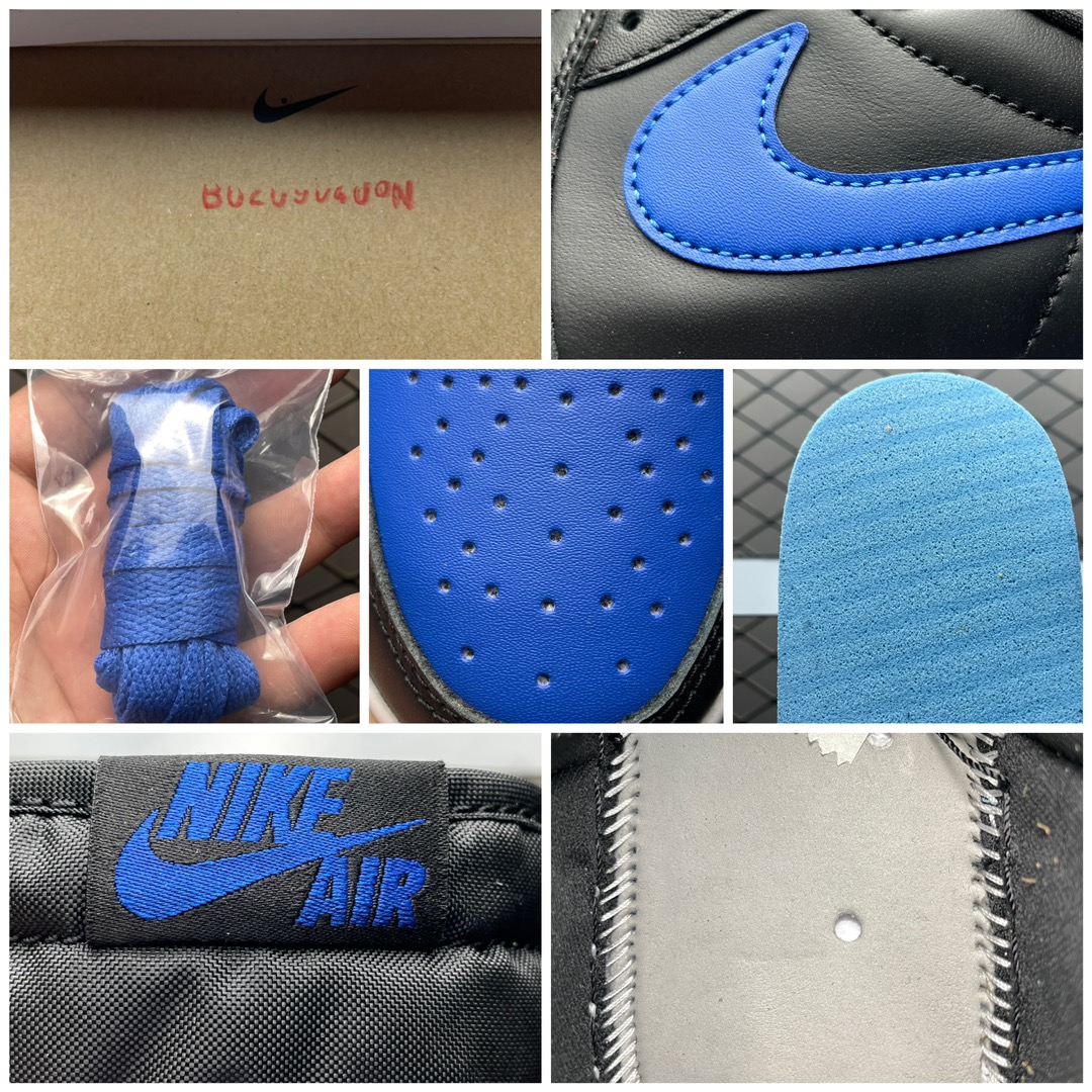 Replica Air Jordan Shoe Air Jordan 1 Low Royal 705329-004 Size 40-47.5