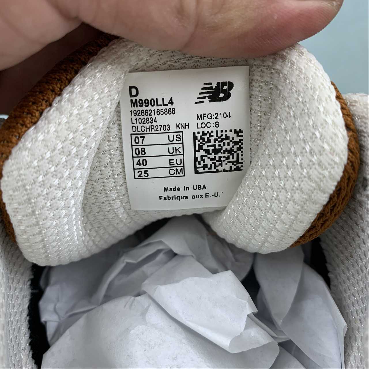 Replica New Balance Shoe New Balance NB990 M990LL4  36-45
