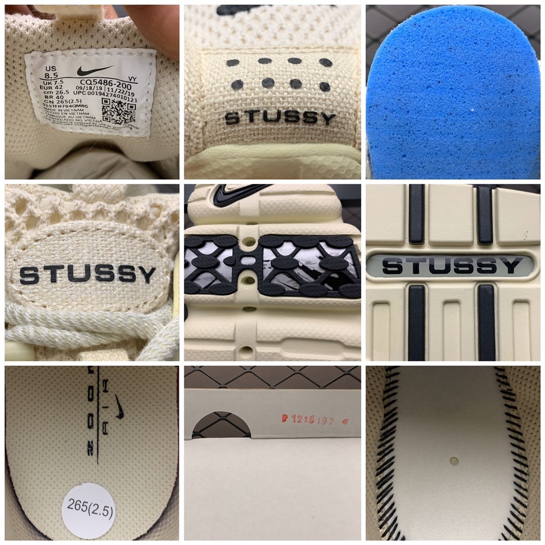 Replica Nike Shoe Stussy x Nike Air Zoom Spiridon CG 2 CQ5486-200 36-46