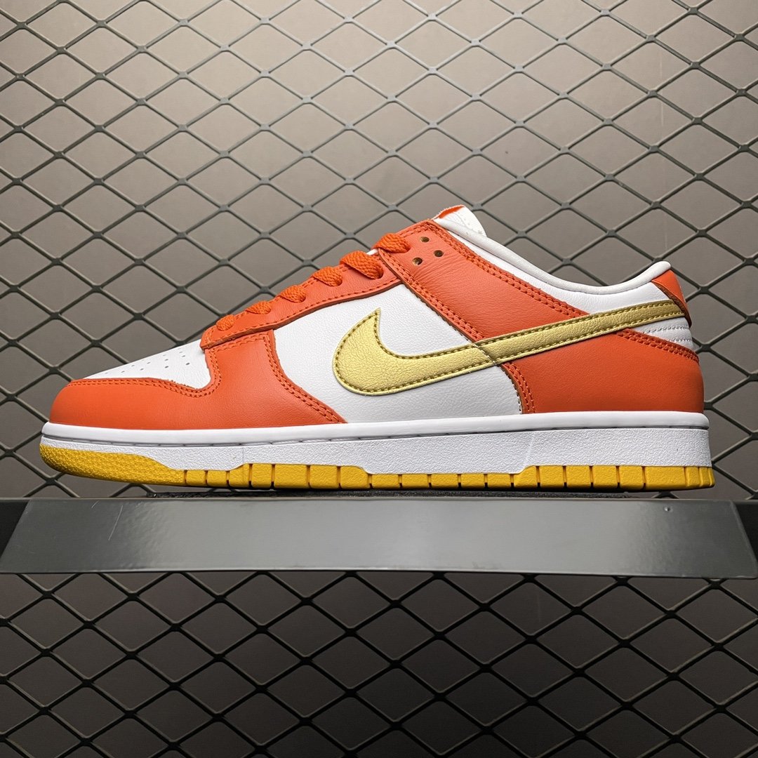 Replica Nike Dunk SB Shoe NIKE Dunk LowGolden Orange DQ4690-800 36-46