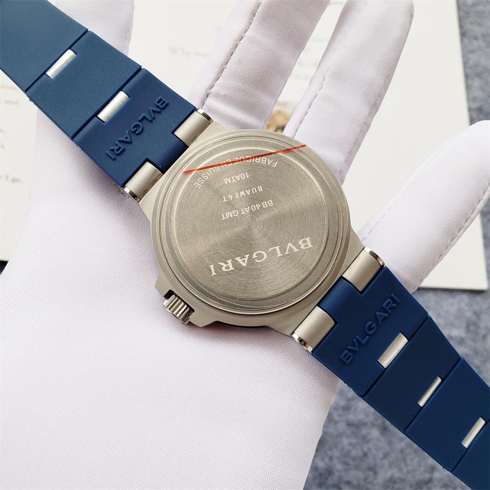 Replica BVLGARI GMT 904l Stainless Steel Automatic Machine Watch 44MM