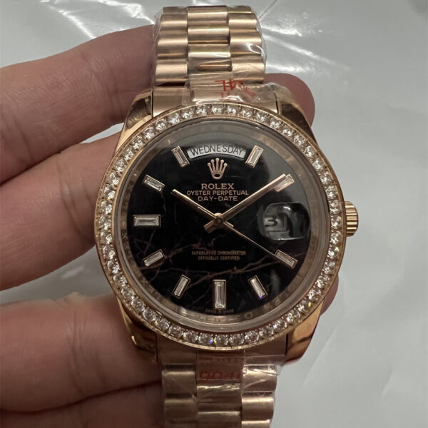 Replica Rolex DayDate 904l Stainless Steel Automatic Mechanical Watch 40mm
