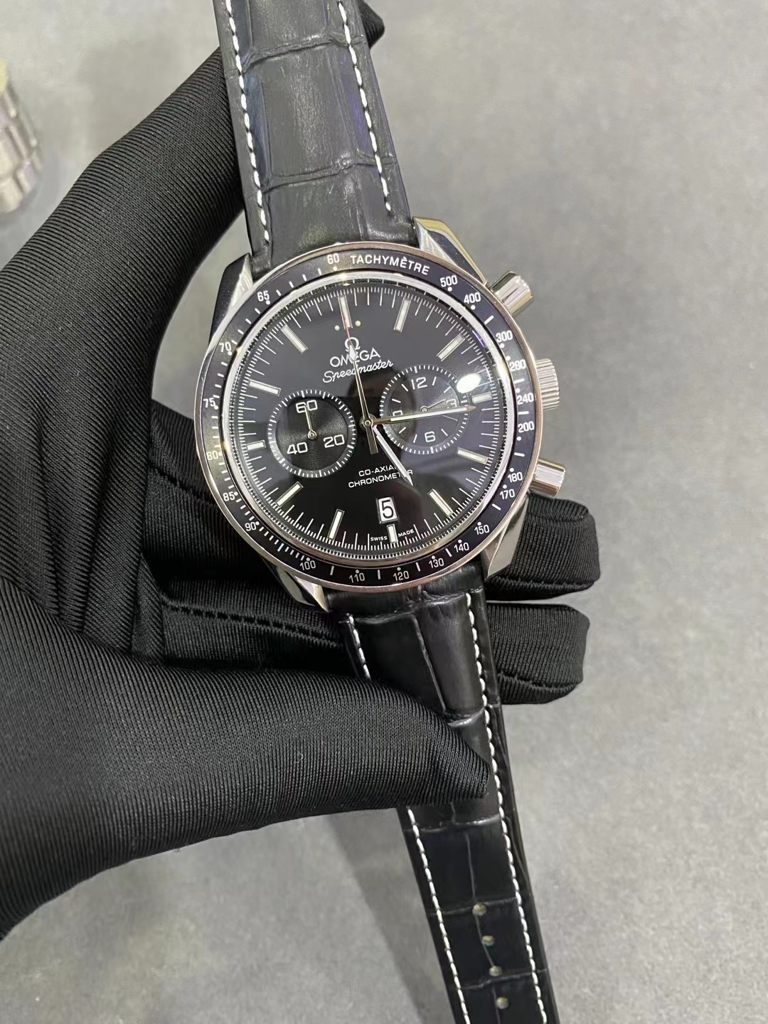 Replica OMEGA Speedmaster 904l Stainless Steel Quartzl Watch 44MM