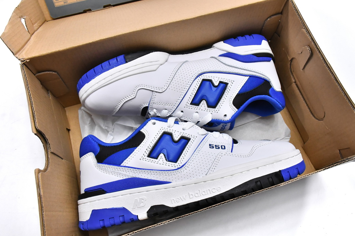Replica New Balance Shoe BB550SN1 New Balance 550 White Blue