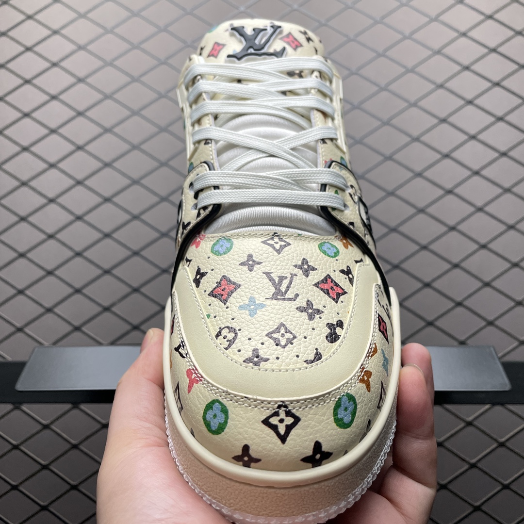 Replica Louis Vuitton Shoe Tyler x Louis Vuitton LV Trainer Size 35-46vbg