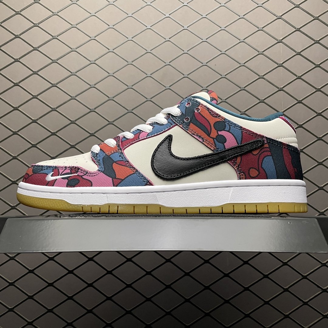 Replica Nike Dunk SB Shoe Parra x Nike SB Dunk Low DH7695-600 36-47.5
