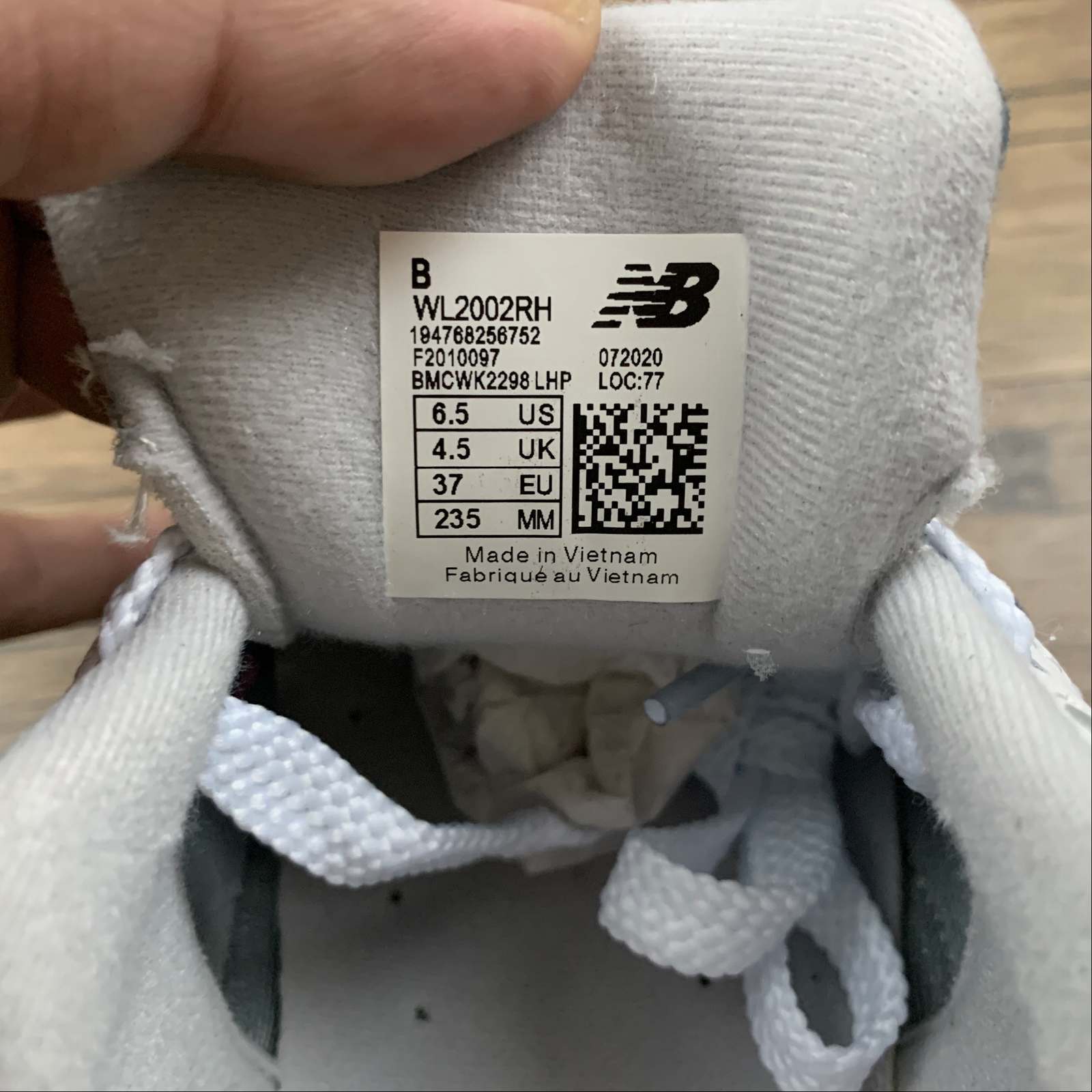 Replica New Balance Shoe New Balance NB2002  ML2002RH  36 36.5 37 38 38.5 39 40