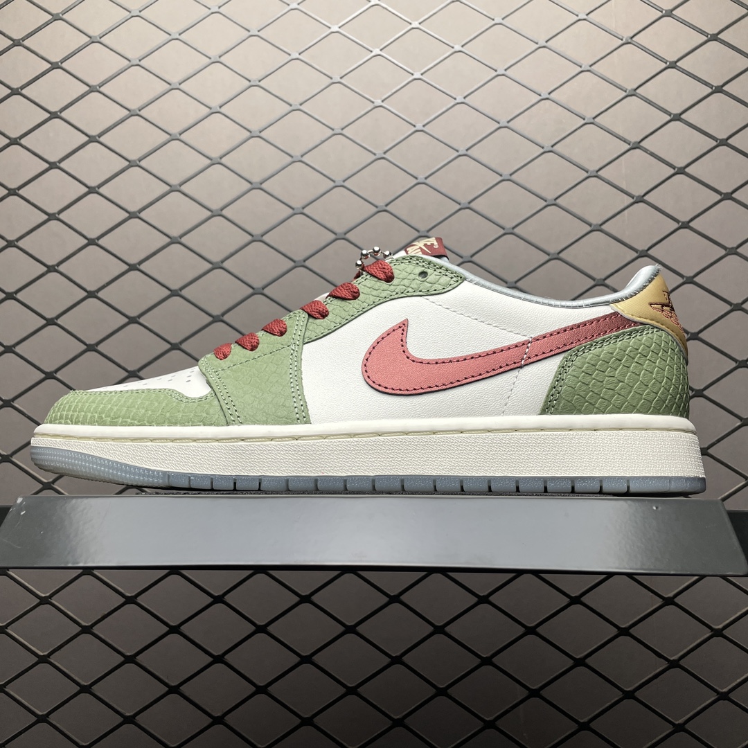 Replica Air Jordan Shoe Air Jordan 1 Low OG SPCNYAJ1 FN3727-100 Size 40-47.5