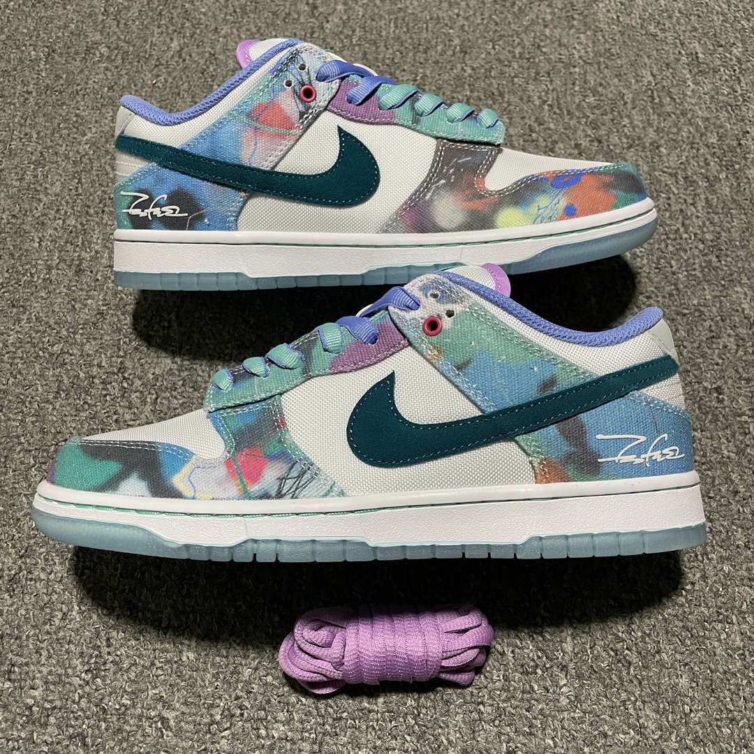 Replica Nike Dunk SB Shoe Futura Laboratories x Nike SB Dunk Low HF6061-400 Size 36-47.5