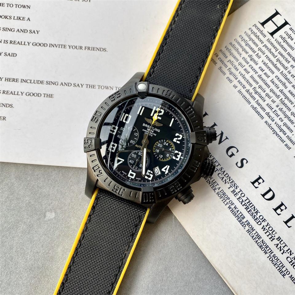 Replica BREITLING 904l Stainless Steel Quartz Watch 46MM