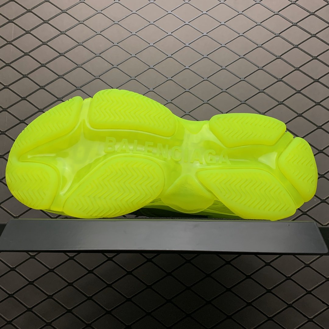 Replica Balenciaga Shoe Balenciaga Triple S 3.0 ALL GREEN 35-46