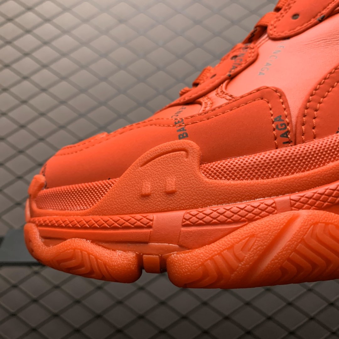 Replica Balenciaga Shoe Balenciaga Triple S Red Size 35-45