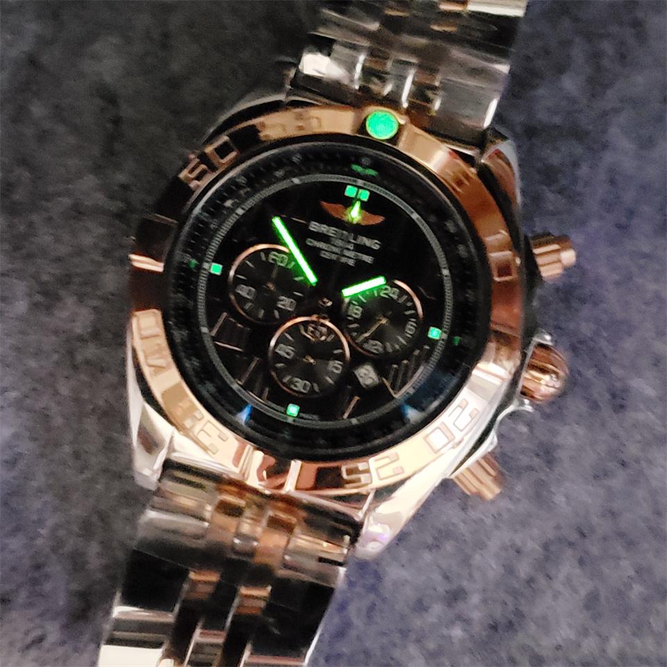 Replica BREITLING 904l Stainless Steel Quartz Watch 46MM