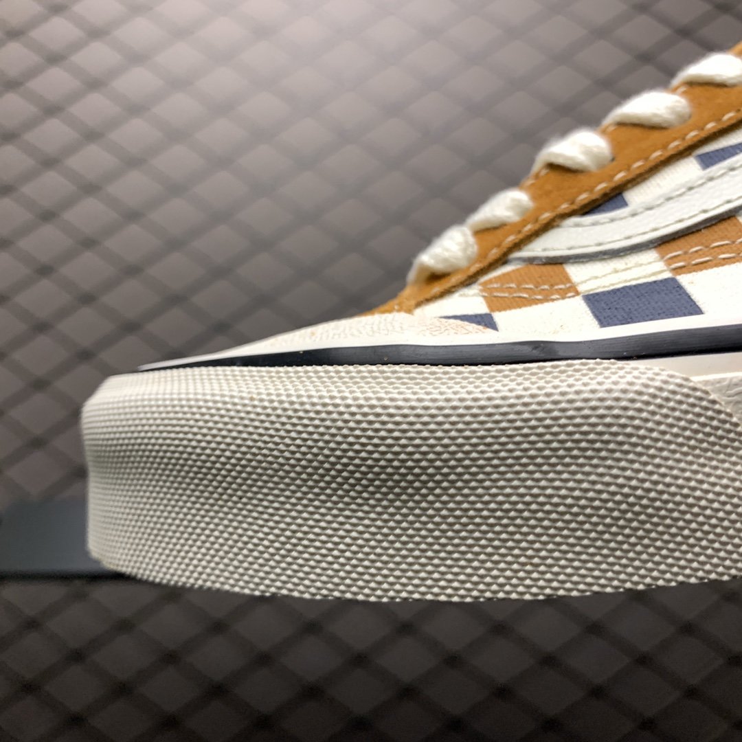 Replica Vans Shoe Vans Style 36 Brown White Blue Size 35-44