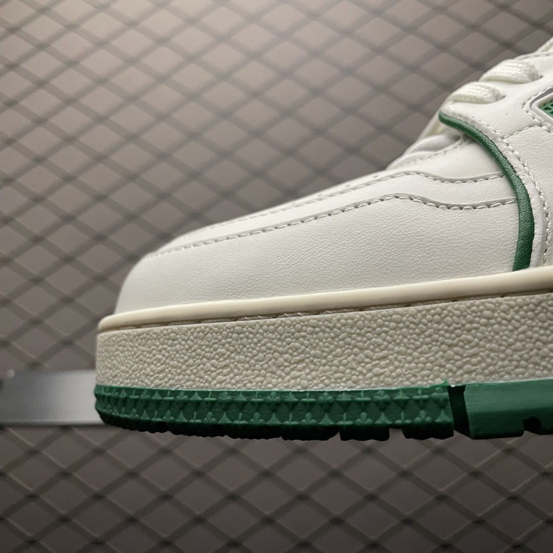 Replica Louis Vuitton Shoe Louis Vuitton LV Trainer Size 38-45 WhiteGreen